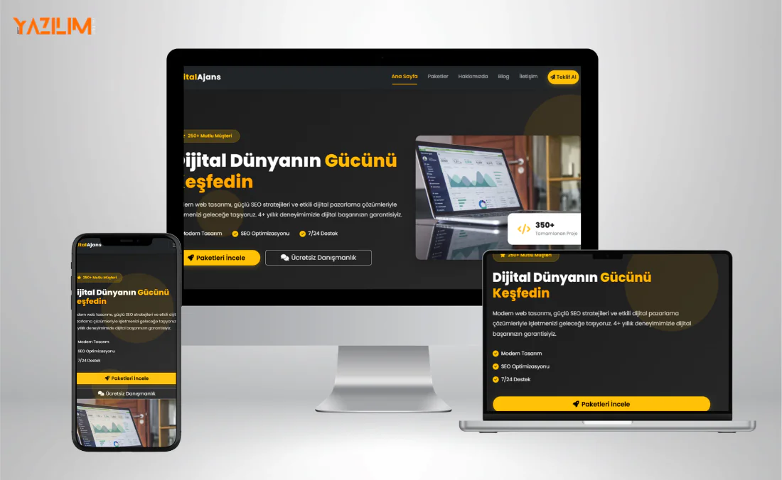 Ajans & Yazılım v1